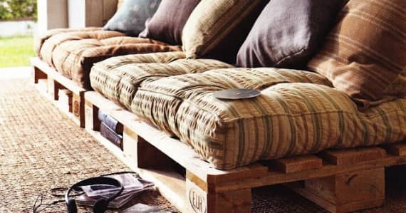 Decoração Sustentável: Paletes na Decoração